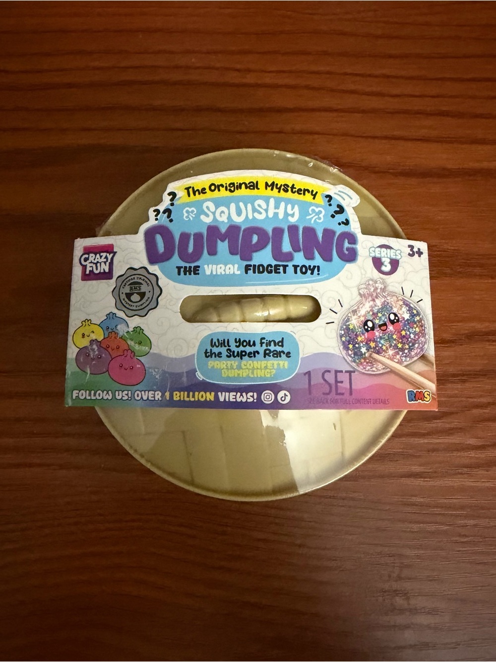 RMS Crazy Fun x Target Viral Squishy Dumpling Confetti